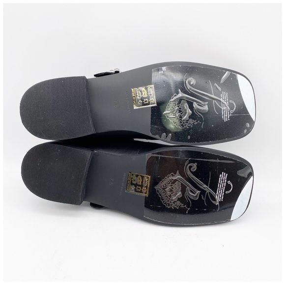 Free People Rumor Diamante Mary Janes Size 7.5 - Picture 16 of 16